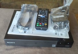 Sony BDP-S1700 Blu-ray Player Streaming Apps w/Remote &amp; Power Cord Tested! - £25.51 GBP