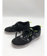 Heelys Boys Wheeled Black Green Skate Shoes Size 5 Youth - £24.76 GBP