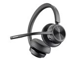 Poly - Voyager 4320 UC Wireless Headset + Charge Stand (Plantronics) - H... - $166.84