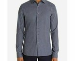 The Men&#39;s Store  Gingham Classic Fit Shirt Navy-2XL - £20.00 GBP