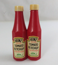 Vintage JSNY Heinz Tomato Ketchup 4" Salt &amp; Pepper Shakers - $7.75