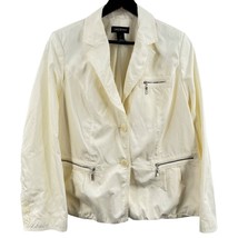 Lane Bryant White Nylon Jacket Size 22 - £11.75 GBP