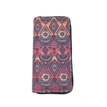 KANDRA 2022 Long Women&#39;s Wallets Purse Tribal Zippered Wallet Clutch Phone Bag L - £15.36 GBP