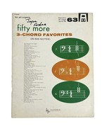 Fifty More 3 Chord Favorites For All Organs Series 63 Hansen  Publicatio... - $178.09 MXN