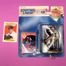 Starting Lineup 1995 Roger Clemens Collectible Figurine and Baseball Card - $6.93