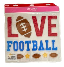 Football Party Supplies Sports Theme GEL CLINGS - £4.74 GBP