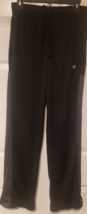 Mens Vintage Russell Athletic Polyester Sweatpants Mens Sz Small Black/Gray - £10.07 GBP