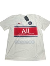 Lionel Messi Paris Saint-Germain Nike Name &amp; Number Fan Top White Size X... - $7.92