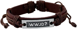 Cross Leather Bracelet Cross Style Multi Layer Design Stainless Steel Fashion Me - $58.43