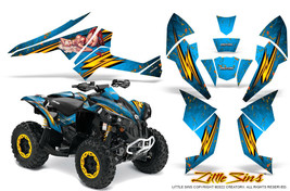 Can-Am Renegade Graphics Kit by CreatorX Decals Stickers Little Sins Blu... - $174.55