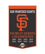 San Francisco Giants Banner Wool 24x38 Dynasty Champ Design - €89,66 EUR