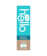 (3 Tubes) hello Antiplaque Fluoride Free Toothpaste, Natural Peppermint,... - $24.99 CAD