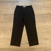 Talbots Petites Dress Pants ~ Sz 6P ~ Black ~ High Rise ~ 26&quot; Inseam - £17.76 GBP