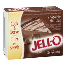 3 Packs of Jell-O Instant Pudding &amp; Pie Filling Chocolate Flavor 170g /6... - $29.03