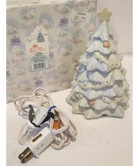 Precious Moments Sugar Town LIGHTED TREE FIGURE Item 184037 Retired 1996... - £47.54 GBP