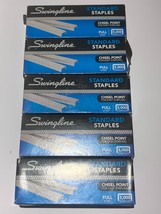 Swingline Staples, Standard, 1/4 inches Length,  5000/Box, Total 25000 Open Box - £11.98 GBP