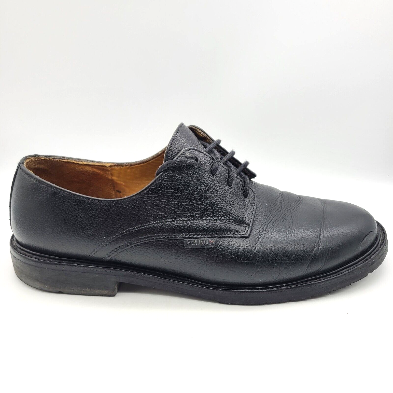 Primary image for MEPHISTO Air Relax Shoes Men's 11 Goodyear Welted Black Pebble Grain Leather