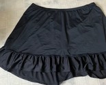 Swimsuits for All Swim Ruffled Skirt Black Plus Size 32 Modest Built In ... - £19.82 GBP