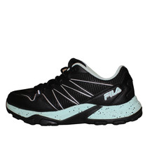 Fila Quadrix Ladies&#39; Size 8.5, Trail Shoe Sneaker, Black - Aqua - £23.17 GBP