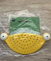 Monstrainer Cute Pasta Strainer Food Clip On Strainer Noodle Strainer NEW - £15.05 GBP