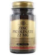 Solgar Zinc Picolinate 100 tablets - $73.00