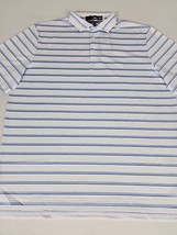 Ralph Lauren RLX Classic Fit Short Sleeve Golf Polo Men&#39;s XL White Blue ... - $49.99