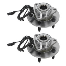 Front Wheel Hub Bearings Pair For Dodge Ram 1500 2009-2010 V6 3.7L 52070... - £73.78 GBP