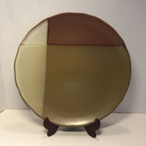 Primary image for Sango Gold Dust Sienna 5039 12.5" Chop Plate/Round Serving Platter