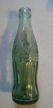 000 Vintage Coca Cola Green Glass 6 1/2 oz bottle Akron Ohio - $242.13 MXN