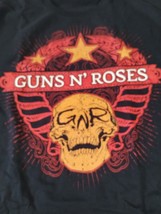 Guns N&#39; Rosas - 2009/2010 Chino Democracy Trigo Calavera Camiseta ~ sin Usar ~ - £15.65 GBP