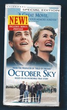 Factory Sealed VHS-October Sky-Jake Gyllenhaal, Laura Dern, Chris Cooper - £9.92 GBP