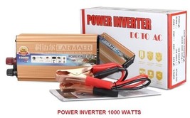 1000 W 12V Dc To 110V Ac Power Inverter - Modified Sine WAVE- Usb - £46.61 GBP