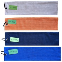 Northern Golf Microfibre Golf Towel. Navy, Orange, Pale Pink, Royal Blue. - $14.79 CAD