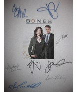 Bones Signed TV Script Screenplay Autograph X8 David Boreanaz Emily Desc... - £15.84 GBP