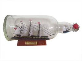 [Pack Of 2] Master And Commander HMS Surprise Model Ship in a Glass Bottle 11&quot;&quot; - £65.84 GBP
