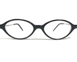 Oliver Peoples Op-543 BK Occhiali Montature Nero Argento Rotondo Complet... - £104.10 GBP