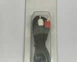 Radio Shack 6 foot 1.83m 1/8&quot; 3.5mm stereo female to dual rca male y cab... - $3.99