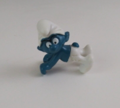 Vintage 1989 Peyo Schielch Smurfs 2&quot; Smurf Collectible Mini Figure - $3.95
