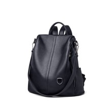 N backpack genuine leather causal bags travel cowskin female shoulder bag backpacks for thumb200
