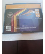 In Place 2 Divider Classification Folders - $38.49