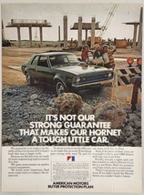 1972 Print Ad American Motors Hornet 2-Door Cars Buyer Protection Plan - £12.76 GBP