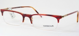 Vintage HARBOUR VI 009 Havane/Or Rare Lunettes 49-17-139mm Allemagne - £86.80 GBP