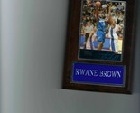 KWANE BROWN PLAQUE WASHINGTON WIZARDS BASKETBALL NBA  C - $0.01