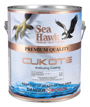 Marine anti-fouling bottom paint SEA HAWK Gallon 3430 Dark Blue - £220.14 GBP