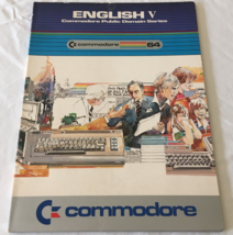 English V commodore public domain series folder with instructions and disk - $19.75
