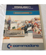 English V commodore public domain series folder with instructions and disk - £15.53 GBP
