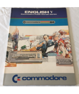 English V commodore public domain series folder with instructions and disk - $19.75