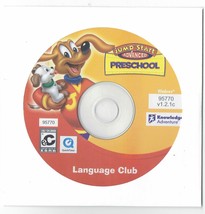 Jump Start Advance Preschool Language Club PC Game Knowledge Adventure Disc Only - £11.58 GBP