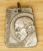 Christian Jewelry Catholic Saint Vincent Pallotti Necklace Pendant Charm - $12.86