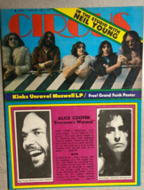 CIRCUS music magazine February 1972 Alice Cooper Neil Young Grand Funk N... - £11.47 GBP